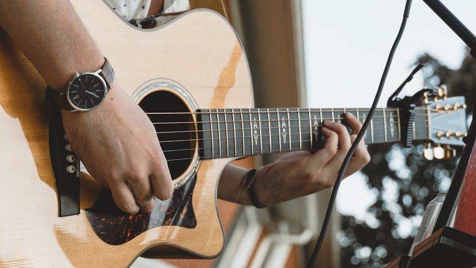 Cours de guitare : apprendre les accords et techniques